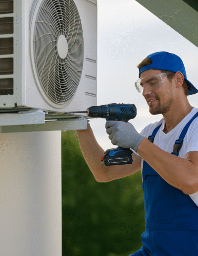 AC installation outdoor